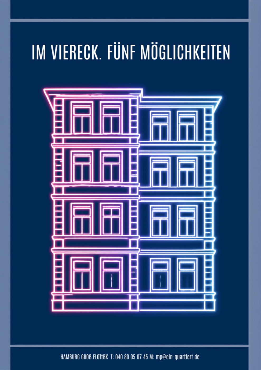 Im Viereck – Fünf Möglichkeiten