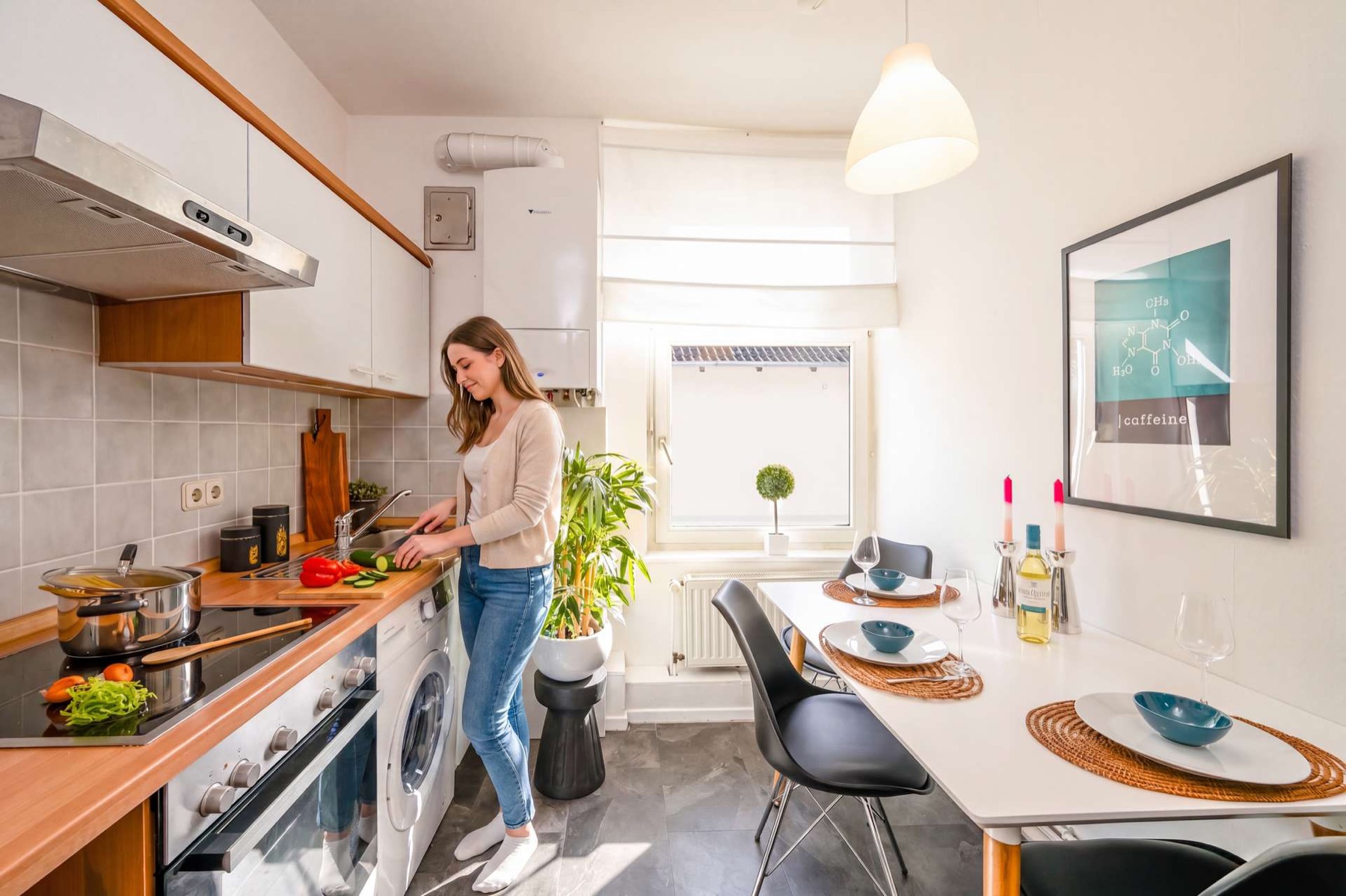 Küche in der Altbauwohnung